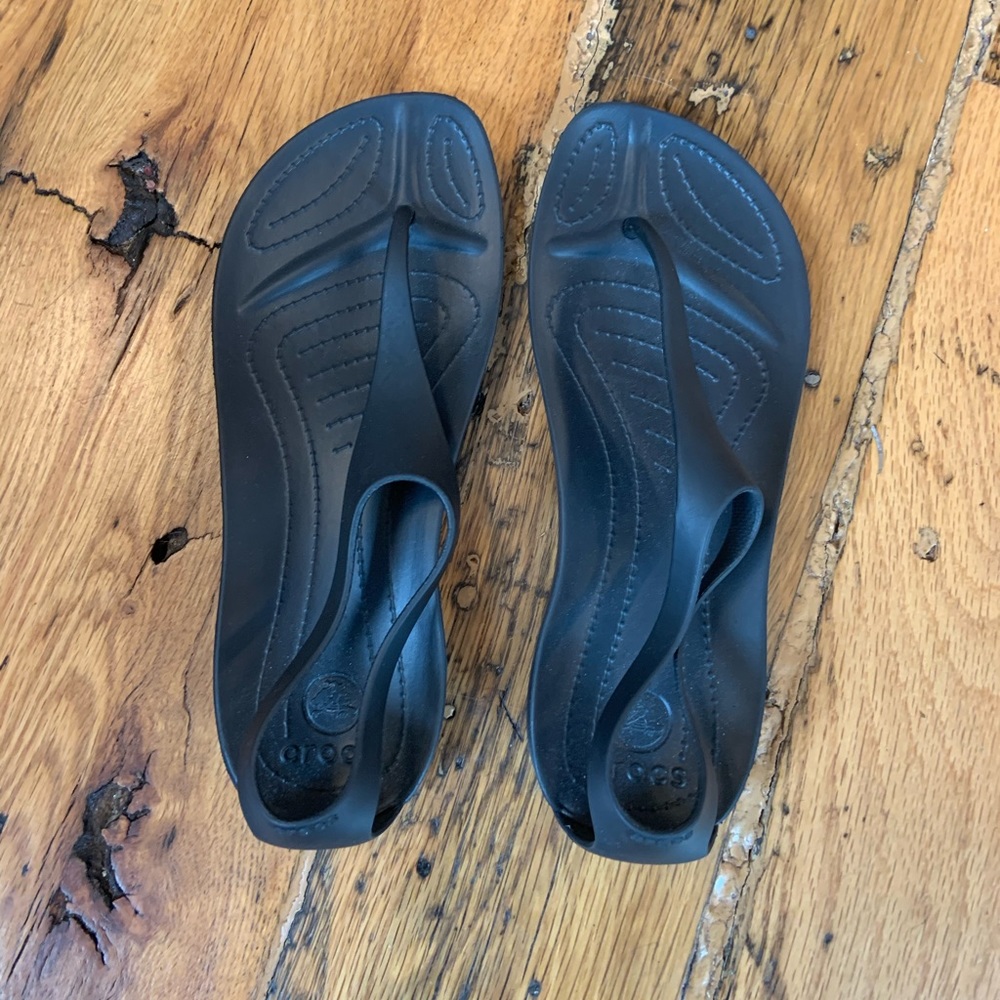 Croc sandals
